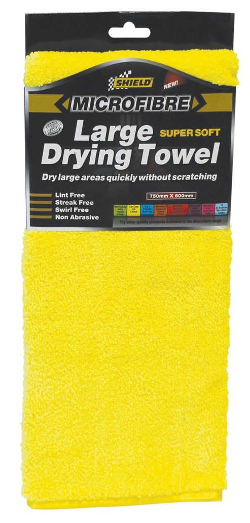 Shield - Yellow Large Drying Towel