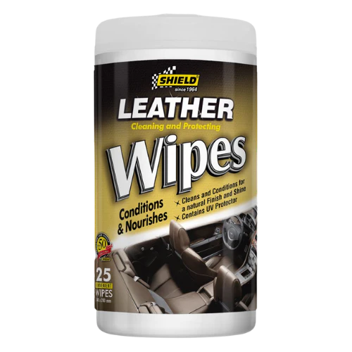 Shield - Leather Care Wipes