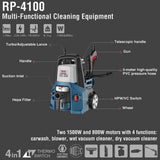 Ronix-Multi function Pressure washer