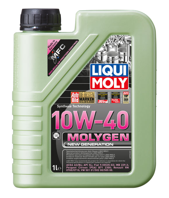 Liqui Moly Motor Engine Oil - Molygen 10W-40