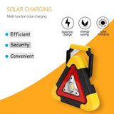 Solar Triangle Torch and red multi function work light