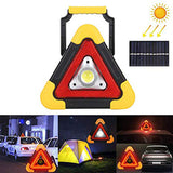 Solar Triangle Torch and red multi function work light